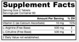 Arginina -Citrulline Sustain - 120 compresse