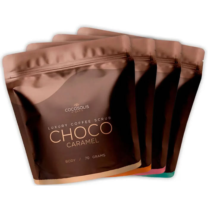 <tc>COCOSOLIS</tc> Set di 4 scrub al caffè di lusso