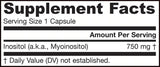 Inositolo 750 mg - 100 capsule