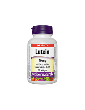 Lutein with Zeaxanthin 10 mg, 60 softgel capsules - Nutra Best Europe