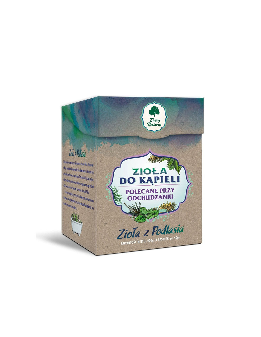 Erbe Aromatiche da Bagno - Riduzione Peso, 4 Bustine x 50g