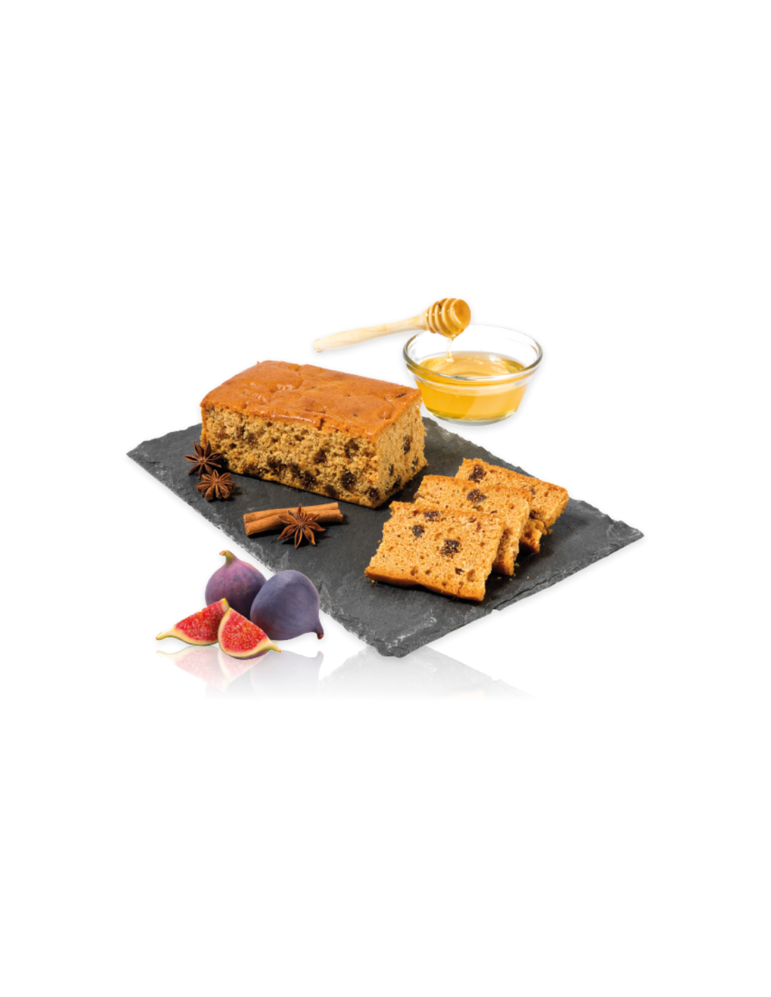 Pane francese al miele con crocchetta di fichi, 40% miele, 18% fichi, 250 g