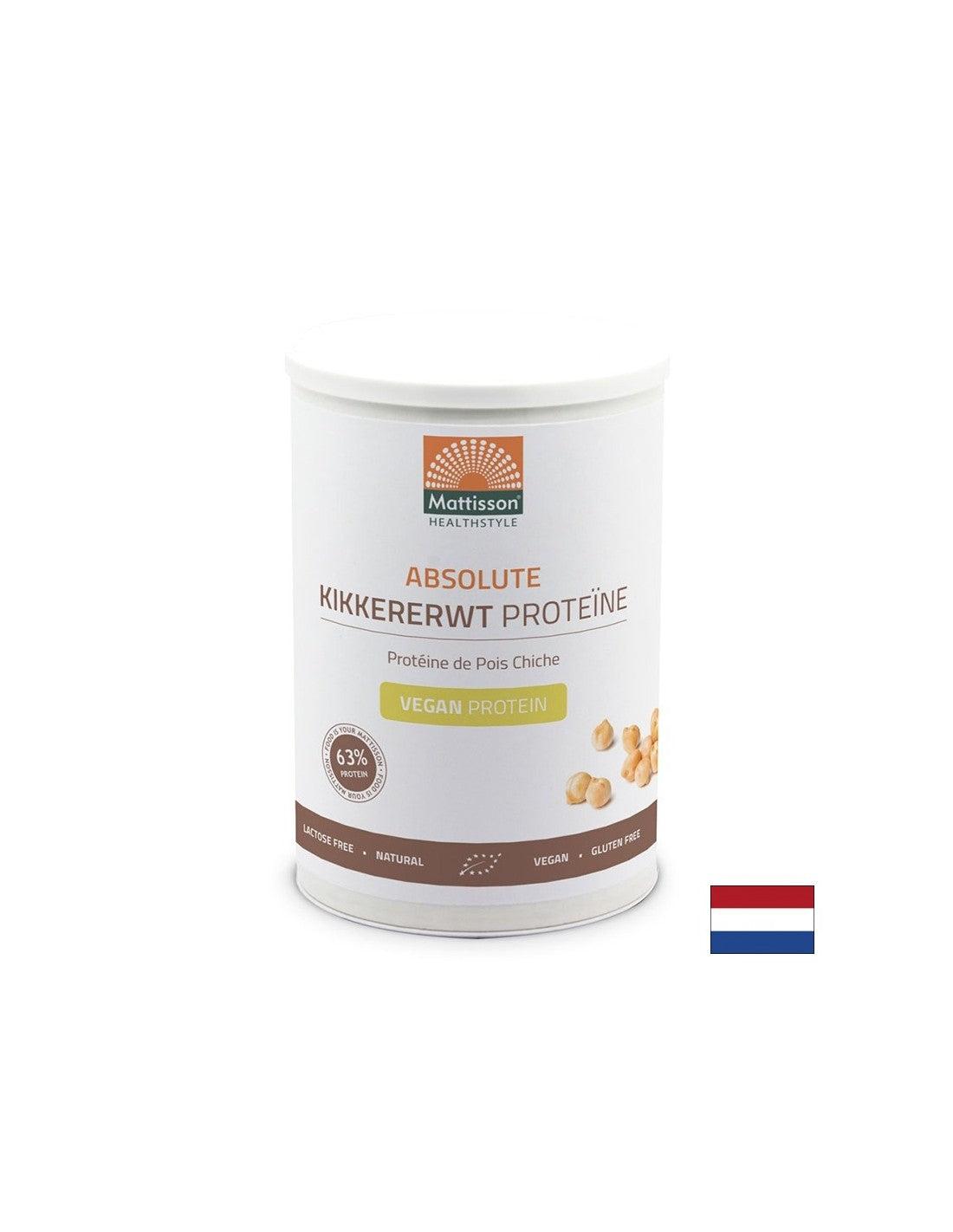 Proteine ​​di ceci in polvere 400 g <tc>Mattisson Healthstyle</tc>