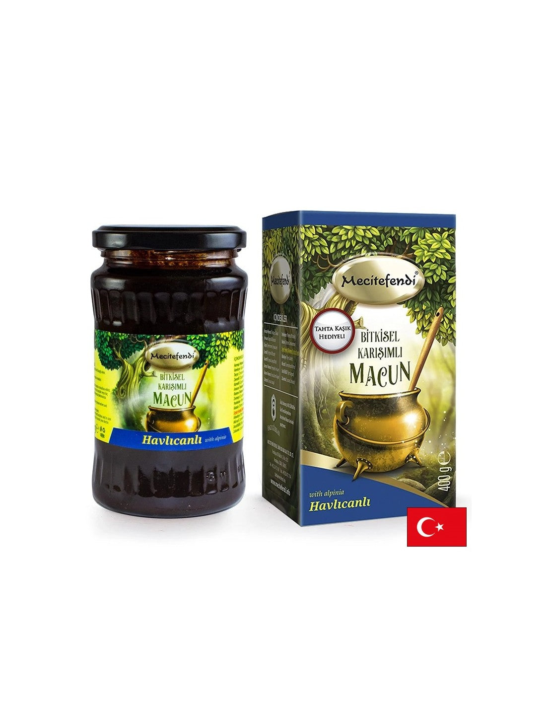 Pasta alle erbe con carruba e galanga – Stomaco e benessere metabolico, 400 g