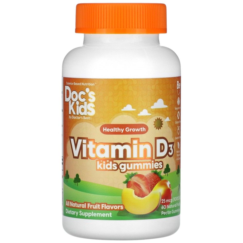 Vitamina D3 Kid's Gummies - 60 Gummies