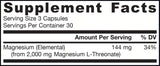 MagMind | Magnesio l-treonato Magtein® 90 Capsule
