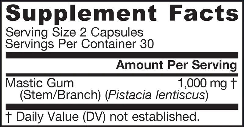 Mastic Gum 500 mg - 60 capsule