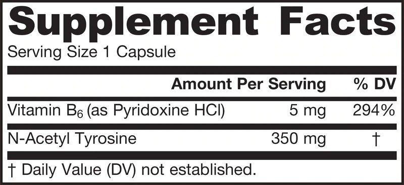N -acetil tirosina 350 mg - 120 capsule