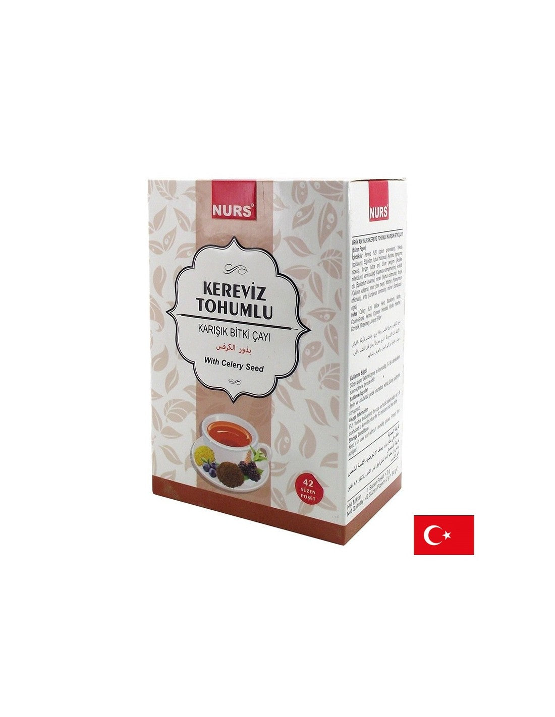 Tisana con sedano (semi), 42 sacchetti filtro