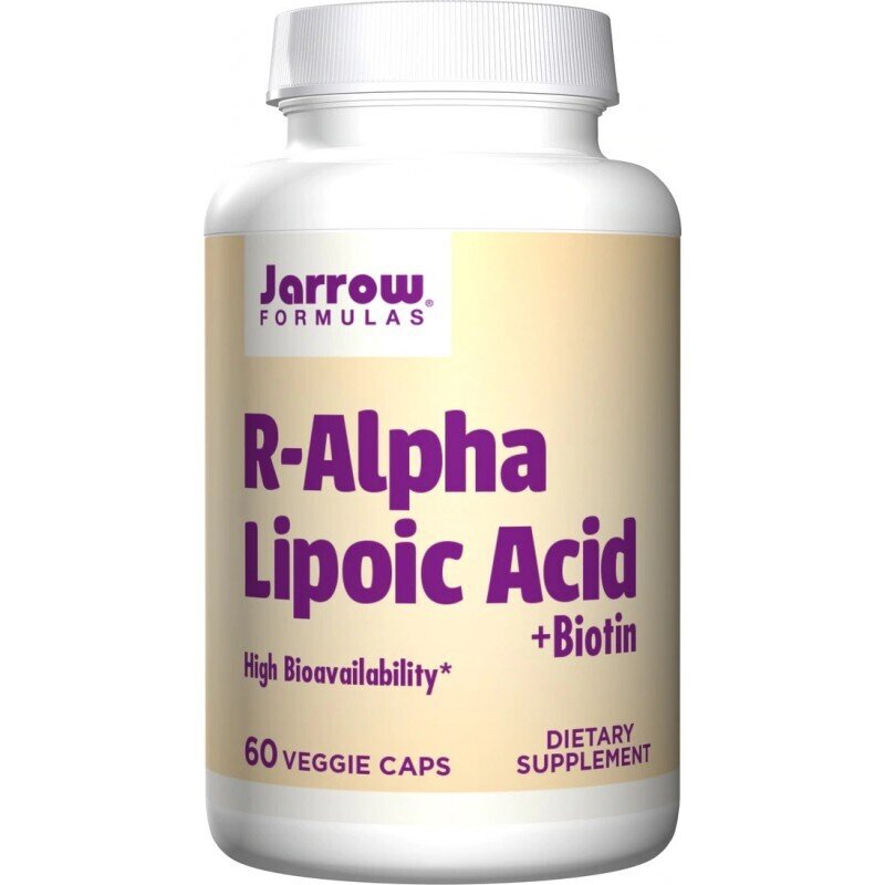 Acido lipoico r -alfa + biotina - 60 capsule