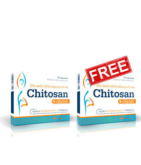 Chitosan + Chrom OLIMP (2 NUMBERS x30 capsules) - Nutra Best Europe