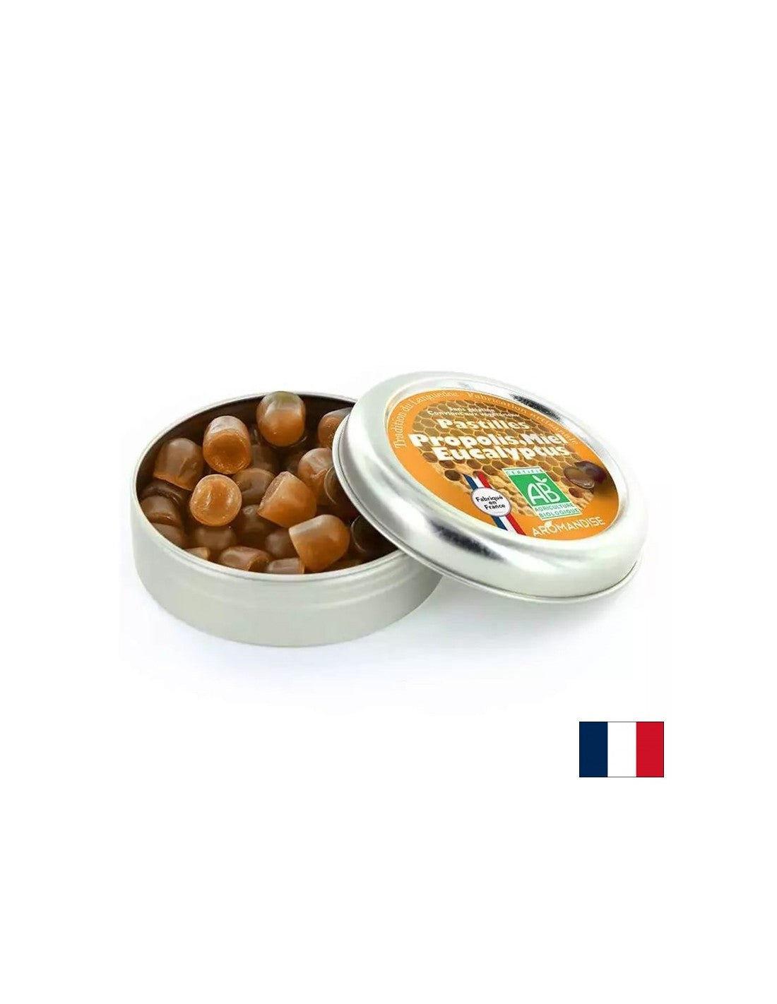 Pastiglie con propoli, miele ed eucalipto, 45 g