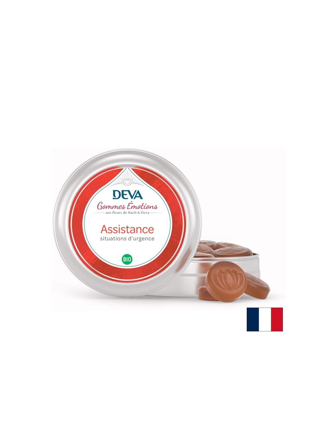 Contro stress e paura - Caramelle alle erbe da masticare "First Aid" secondo il metodo del Dr. Bach, 45 g