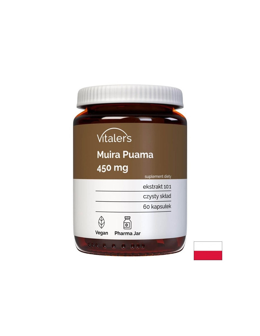 Afrodisiaco naturale - Muira Puama, 450 mg x 60 capsule