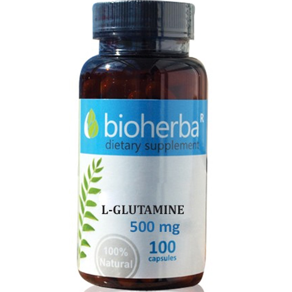 L -glutammina 500 mg - 100 capsule
