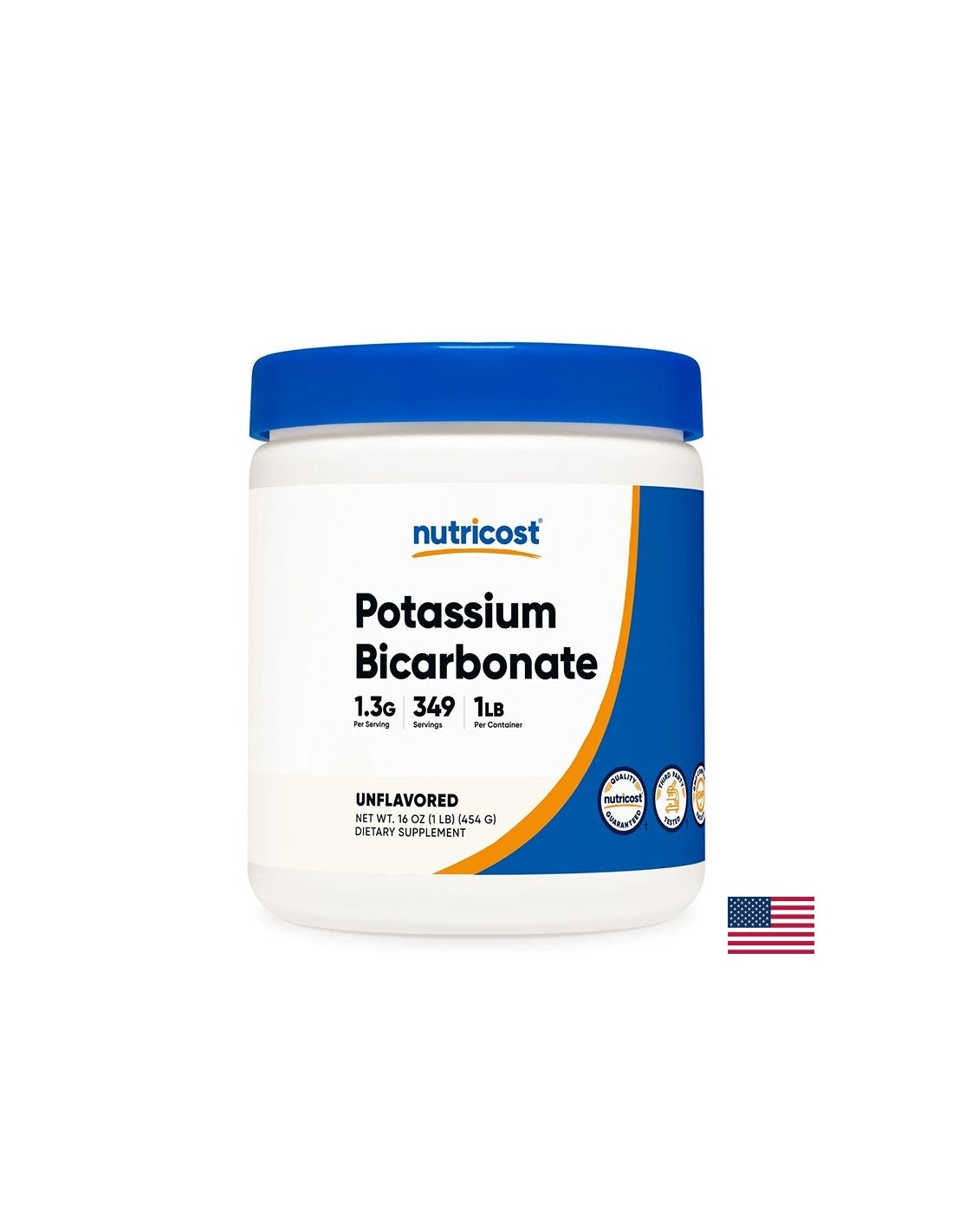 Detox, Metabolismo Cellulare - Bicarbonato di Potassio, polvere da 454 g