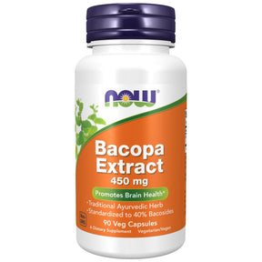 Bacopa Extract 450 mg - 90 capsules - Nutra Best Europe