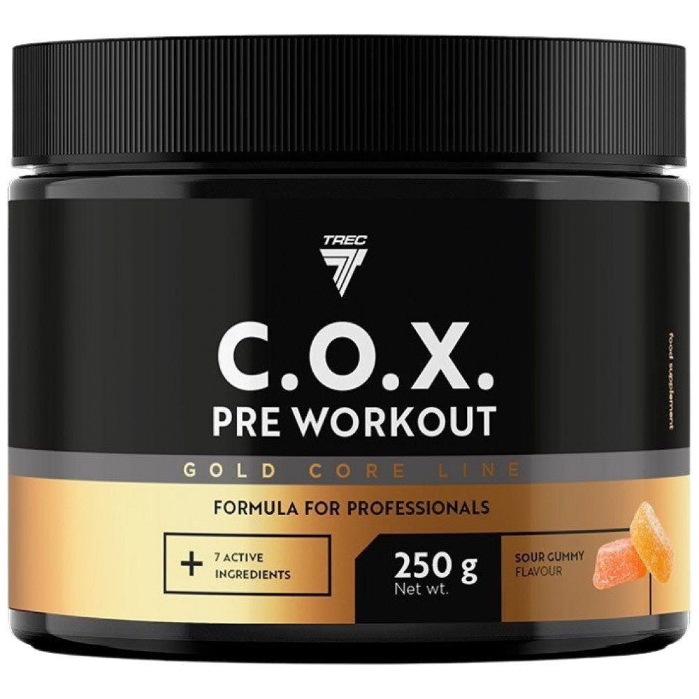 Core d'oro | Formula di pre -allenamento Cox - 250 grammi