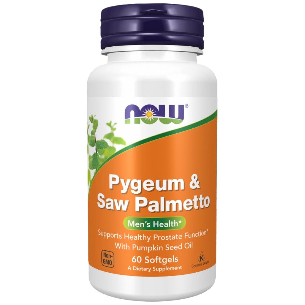 Pygeum & Saw Palmetto/Prostato sano - 60 capsule gel