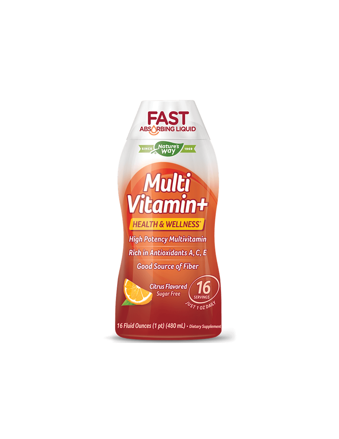 Multivitaminico liquido - Energia e forte immunità, 480 ml