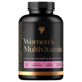 Multivitaminico femminile | con peptidi di collagene di pesce, acido ialuronico, CoQ10, L -carnitina, CLA e tè verde - 90 capsule