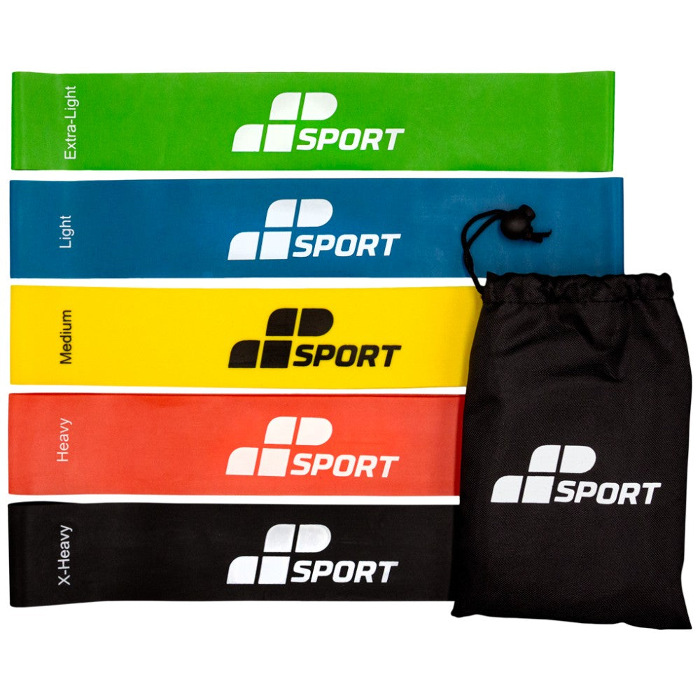 Set per allenamento elastico continuo/5 parti - 5 pz.