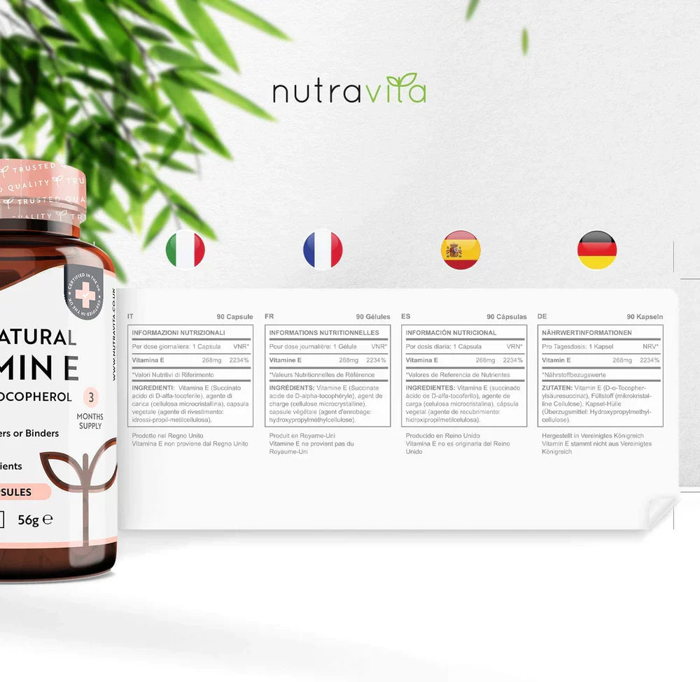 Vitamina naturale E 400iu 90 VCAPS