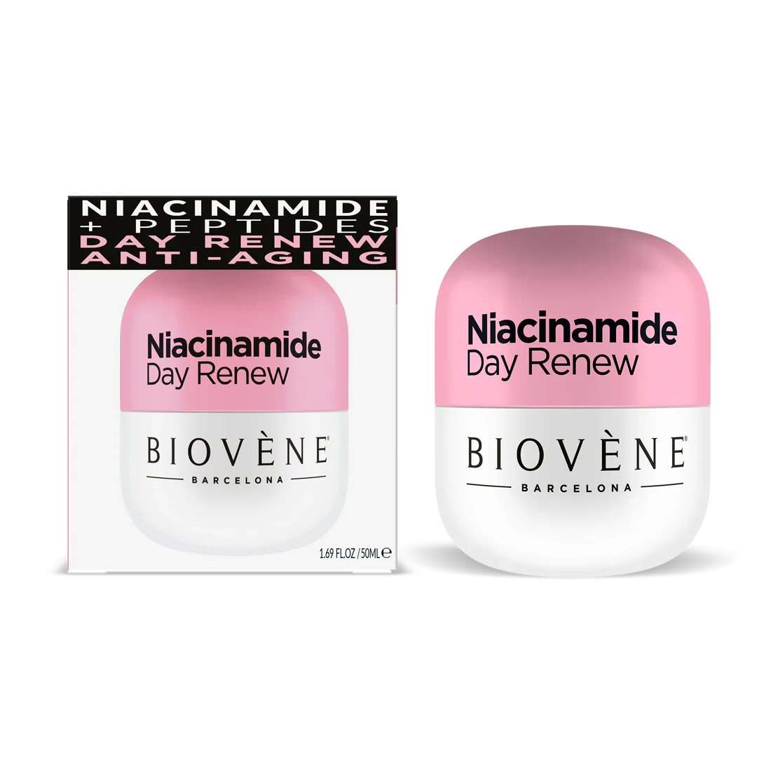Crema da giorno con niacinamide per rivitalizzazione e idratazione - 50 ml