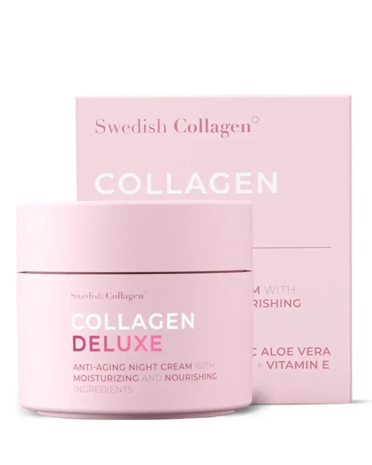 Crema notte con Retinolo, Acido Ialuronico e Collagene 50 ml <tc>Swedish Collagen</tc>