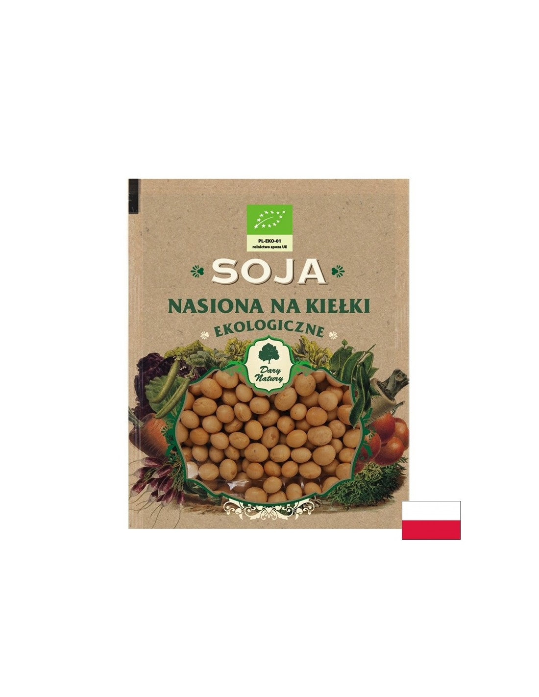 Soia (semi di germoglio), 50 g <tc>Dary Natury</tc>