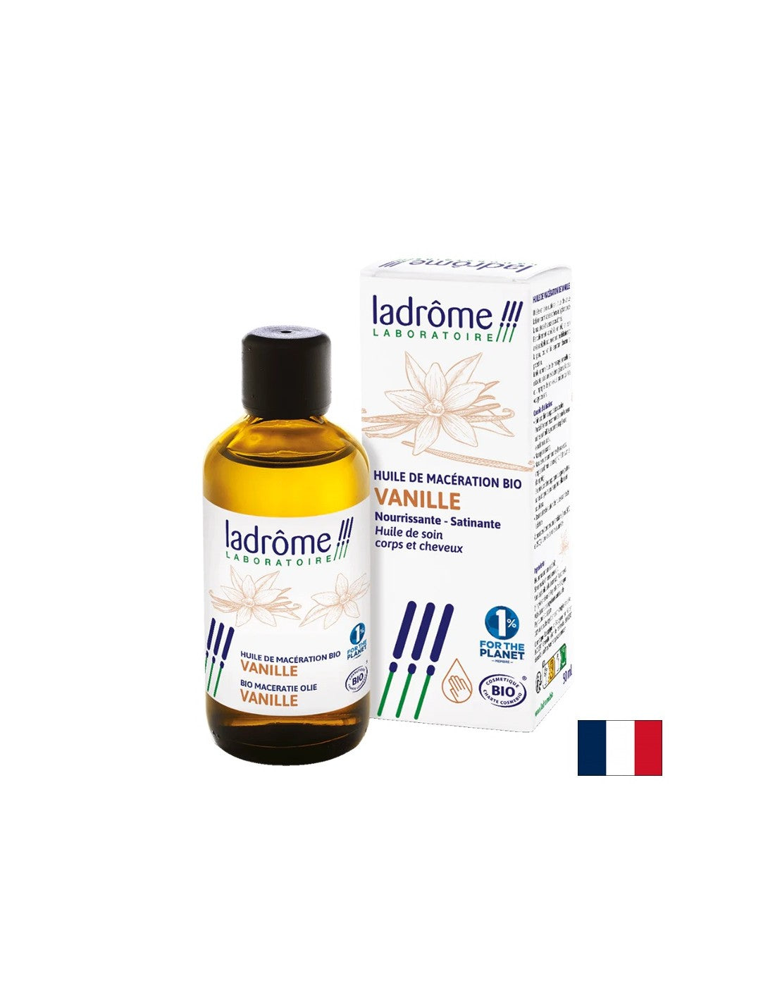 Olio di vaniglia (macerato in olio), BIOLOGICO, 50 ml