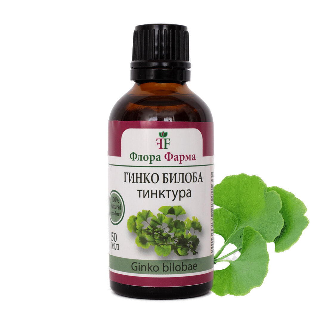 Ginkgo Biloba 500mg - tintura 50ml FLORA FARMS