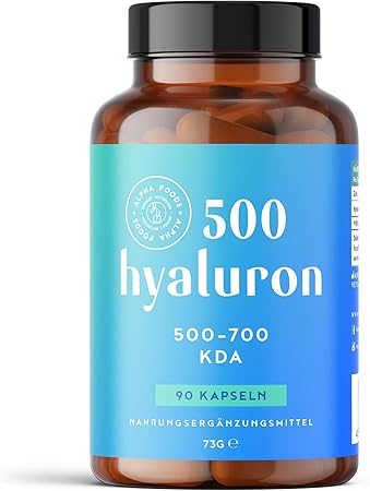 Acido Ialuronico 500 mg + Zinco /90 capsule, 3 mesi /