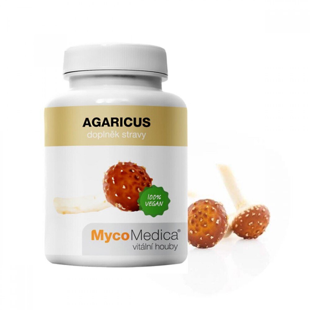 Agaricus 500 mg 90 capsule 30% polisaccaridi <tc>MycoMedica</tc>