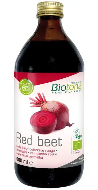 Succo di barbabietola rossa biologica/concentrato 500 ml/ <tc>Biotona</tc>