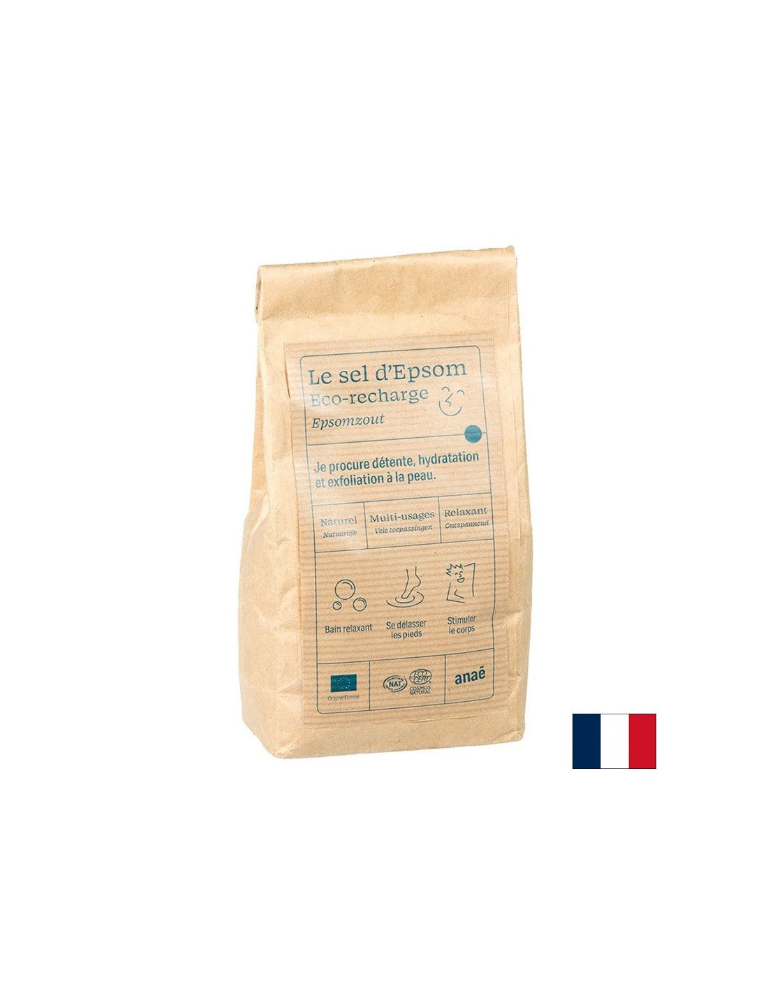 Sale Epsom naturale, 500 g