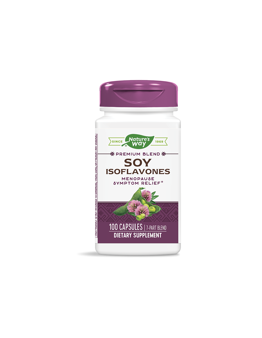 Isoflavoni di soia - formula premium - Per la menopausa, 500 mg, 100 capsule