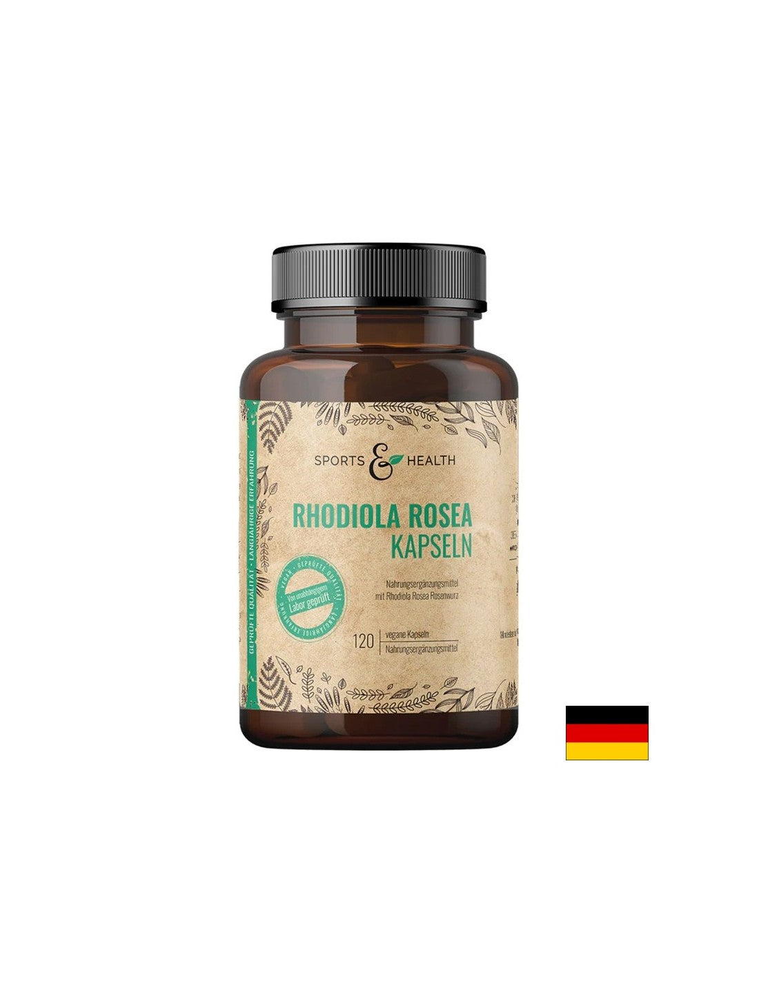 Stress e buon umore - Radice d'oro, 500 mg x 120 capsule