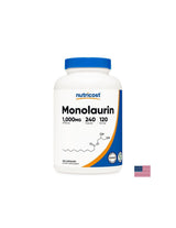 Immunità, protezione contro le infezioni - Monolaurina, 500 mg x 240 capsule