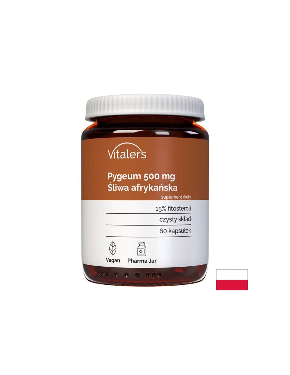 Prostata e vie urinarie - Pygeum (ciliegio africano), 500 mg x 60 capsule