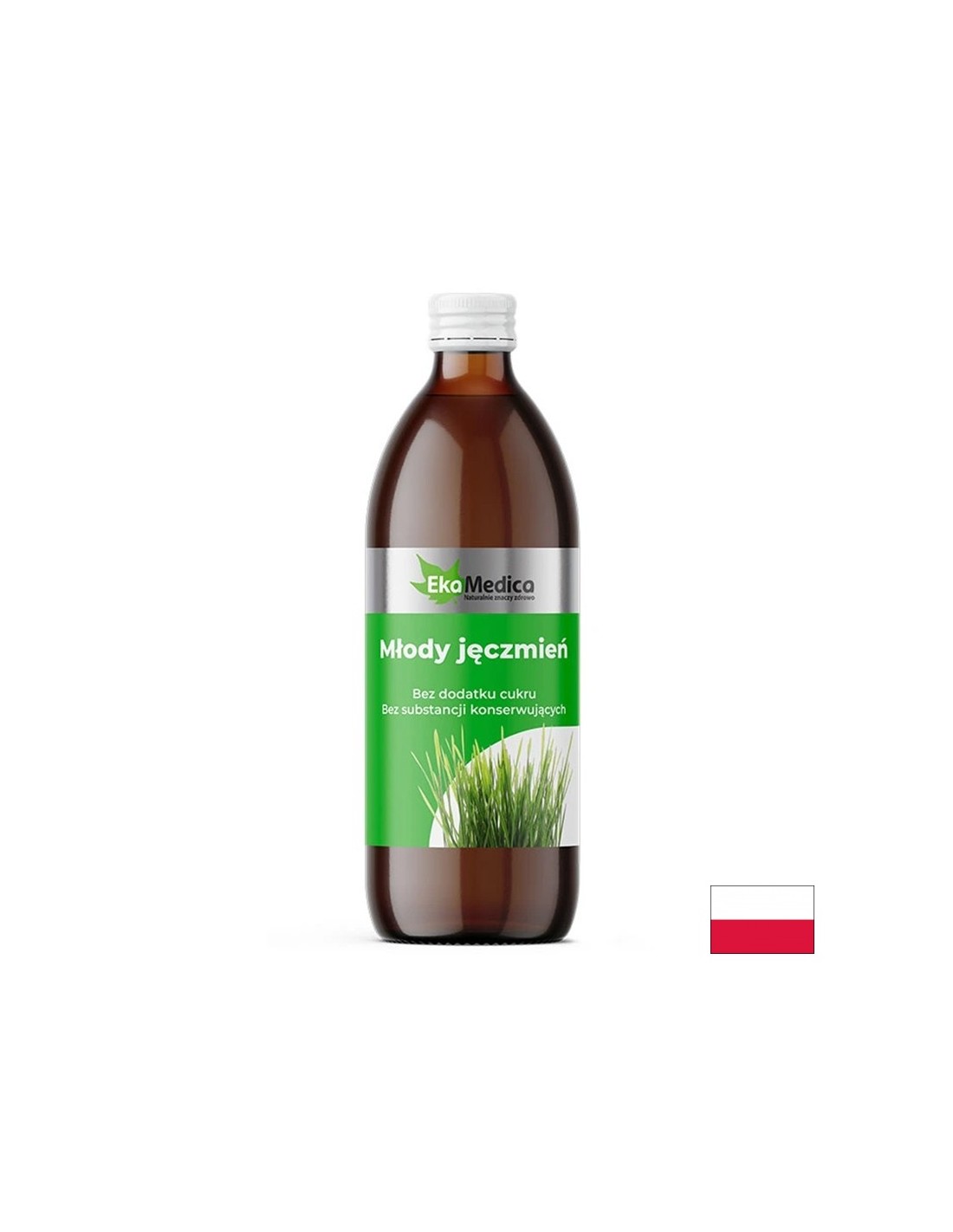 Succo d'orzo giovane con camu-camu e vitamina C naturale - Per depurare l'organismo, 500 ml, 10 dosi