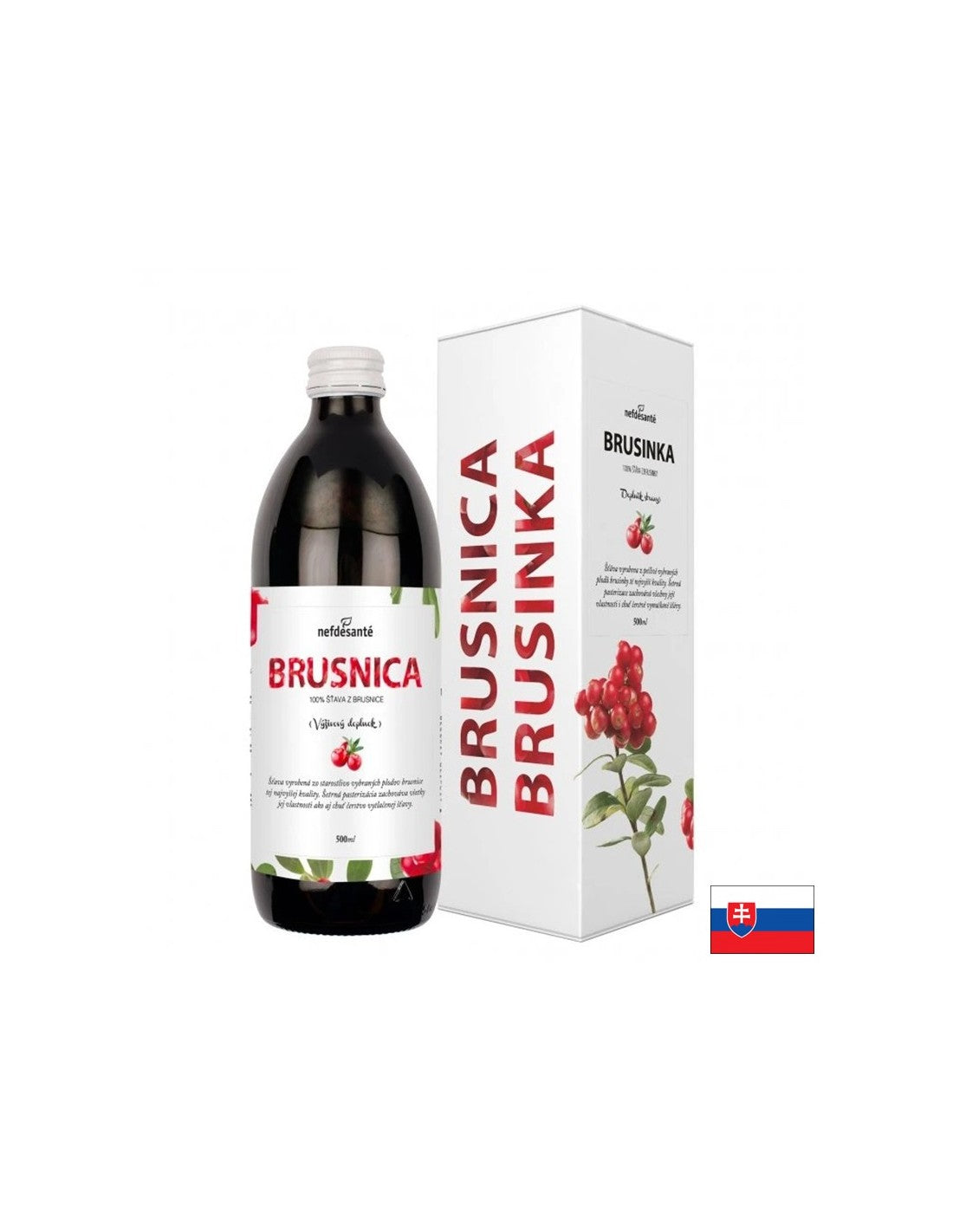 Succo di mirtillo rosso per le vie urinarie, 500 ml, 10 dosi