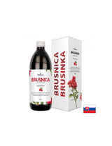 Succo di mirtillo rosso per le vie urinarie, 500 ml, 10 dosi