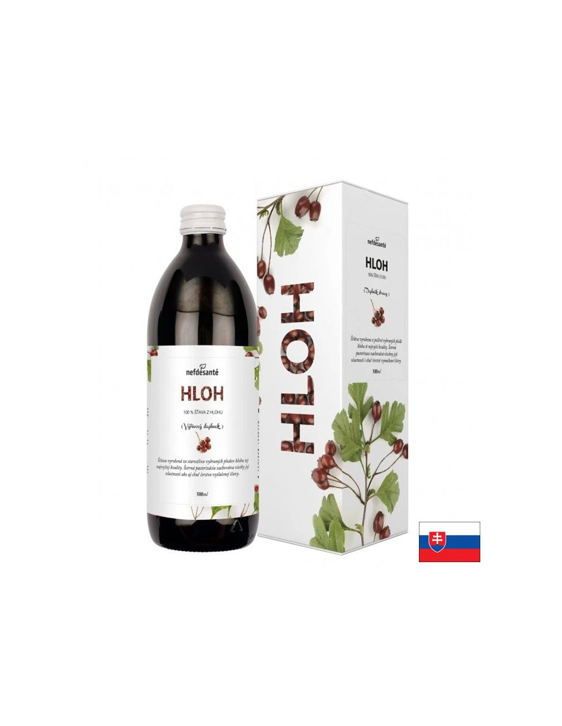 Succo di biancospino – tono cardiaco e sistema nervoso, 500 ml, 10 dosi