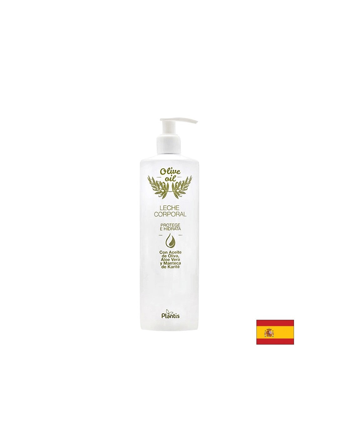 Lozione corpo idratante con olio d'oliva e burro di karitè, 500 ml