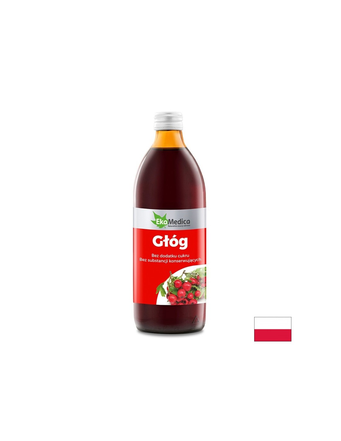 Sistema cardiovascolare - Biancospino + Vitamina C, sciroppo 500 ml EkaMedica
