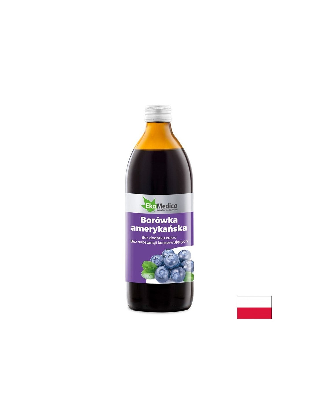 Antiossidante - Mirtillo americano, sciroppo 500 ml EkaMedica