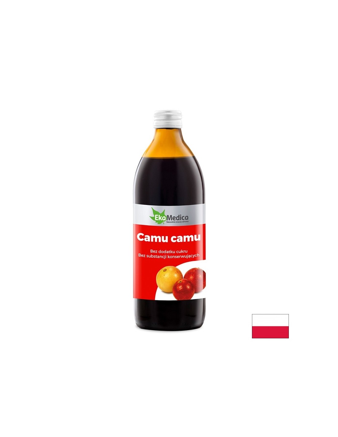 Sciroppo di Camu - camu - Sistema sanguigno e immunità, 500 ml EkaMedica