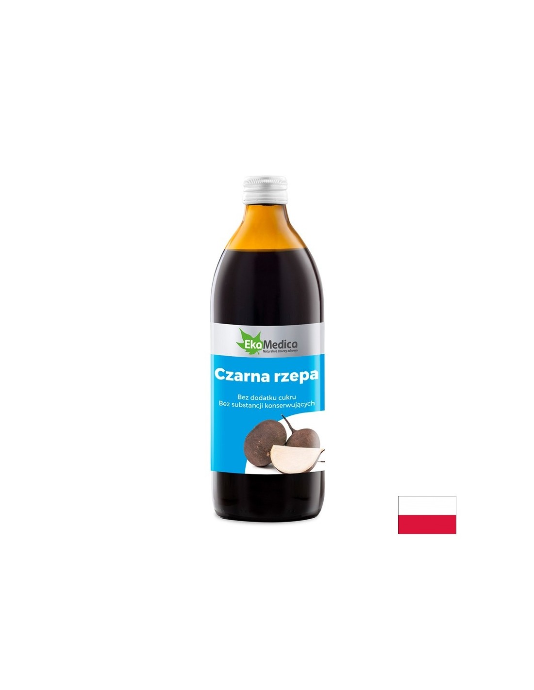 Digestione - Rapa Nera + Vitamina C, sciroppo 500 ml EkaMedica