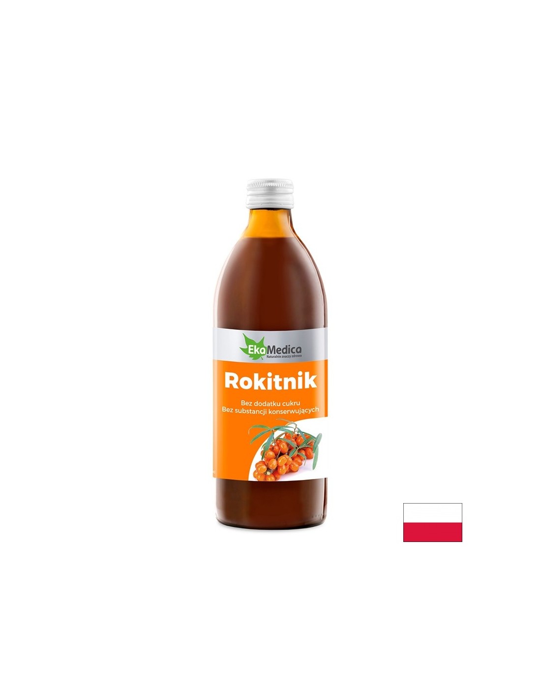 Lassativo - Sciroppo con olivello spinoso/olivello spinoso, 500 ml EkaMedica